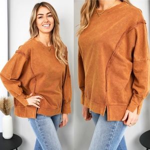 Cozy Camel Chic Sweatshirt